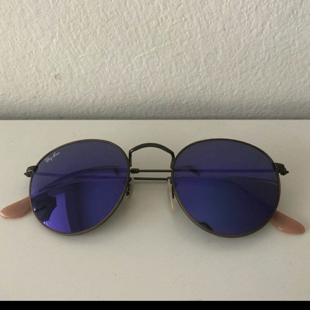 Purple Round RayBans